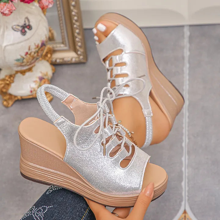 Eleaner - Comfortable Wedge Sandals