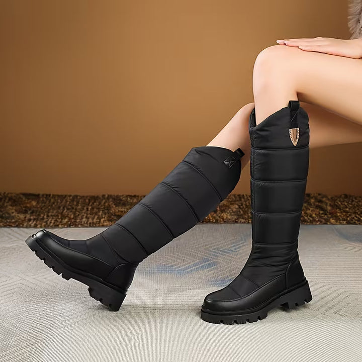 Astreaida - Winter Knee-High Boots With Anti-Skid Sole