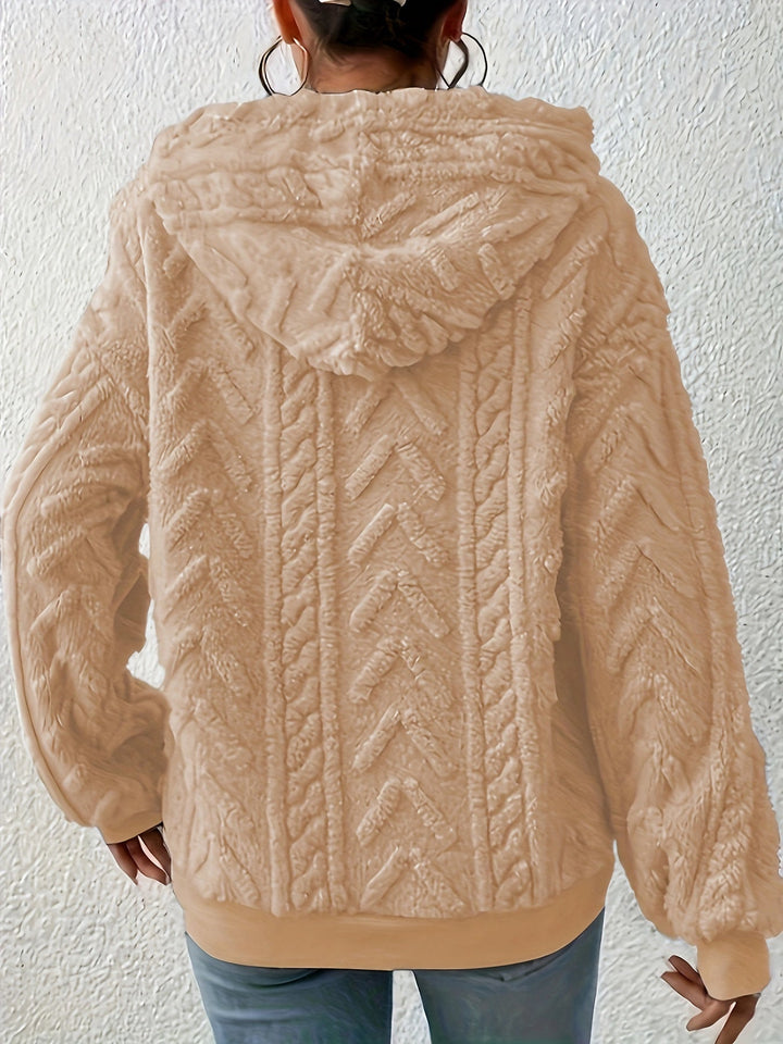 Andrine - Long Sleeve Hooded Jacket