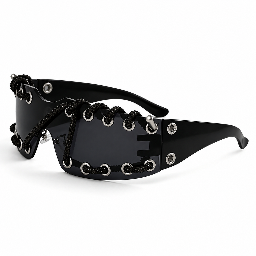 ChainShade - Studded Lens Fashion Sunglasses