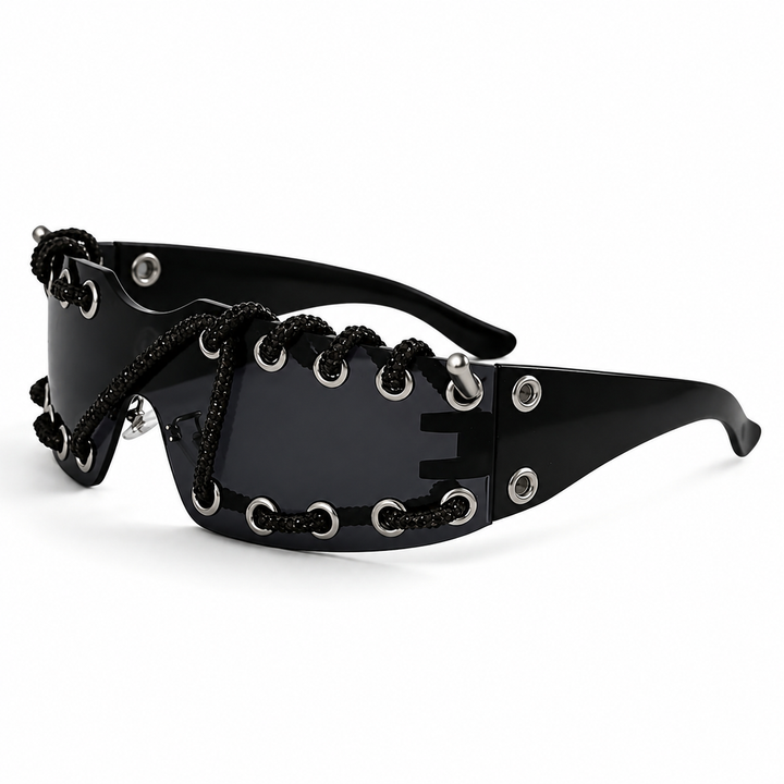 ChainShade - Studded Lens Fashion Sunglasses
