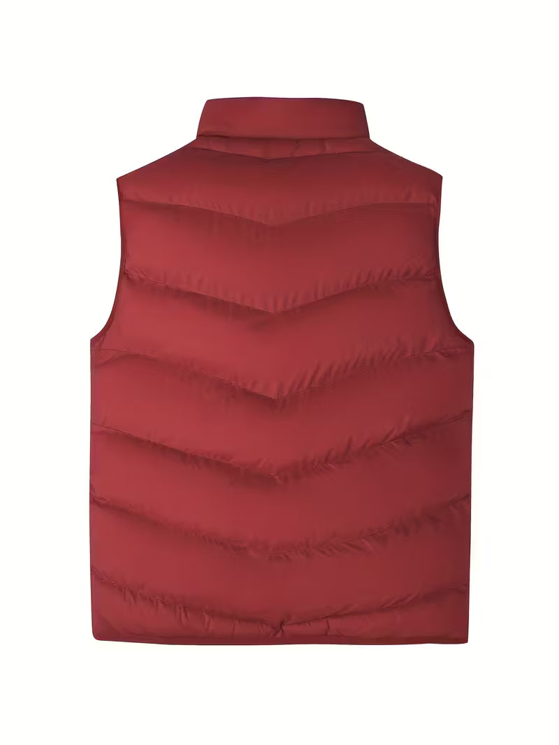 Amaury - Casual Zip-Up Puffer Vest