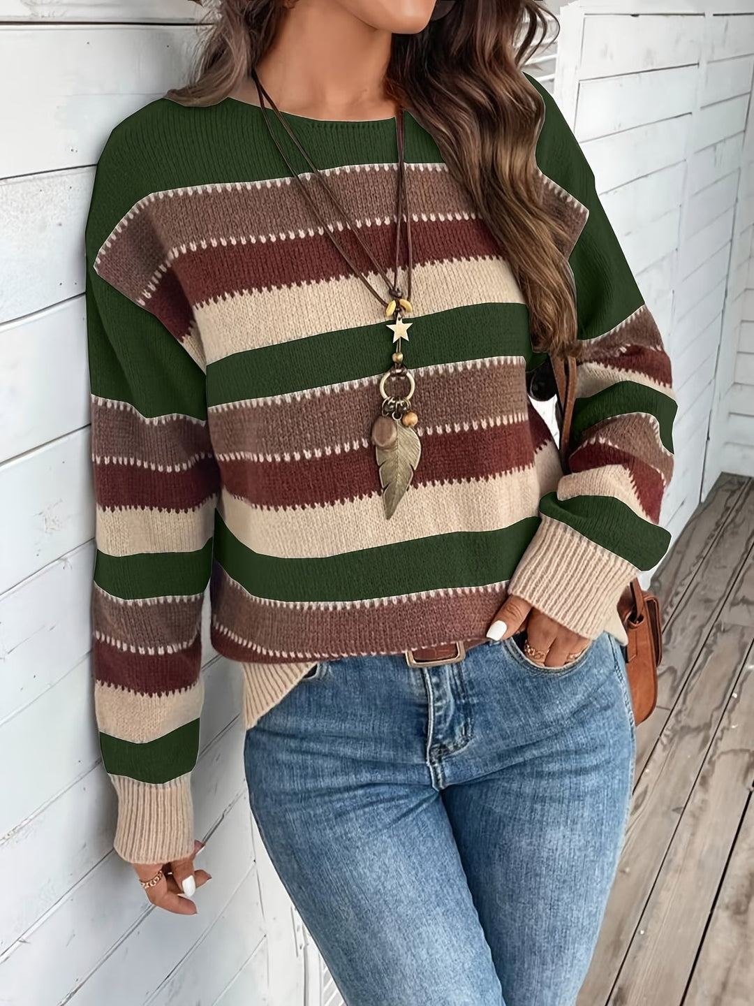 Loviyuza - Long Sleeve Knitted Sweater