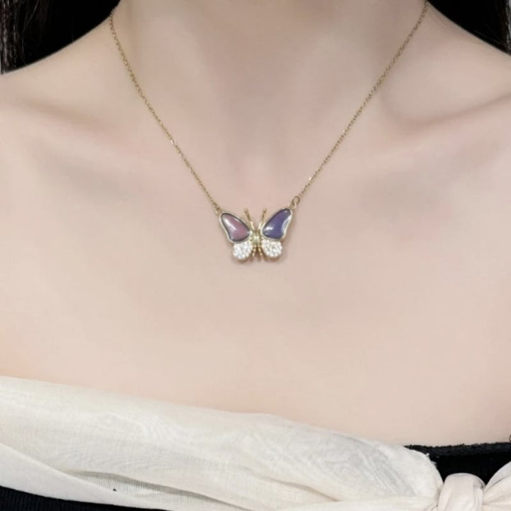 Celestafly - Color Changing Butterfly Necklace