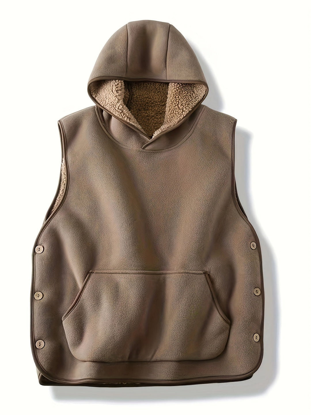 Niles - Polyester Sleeveless Hoodie for Winter