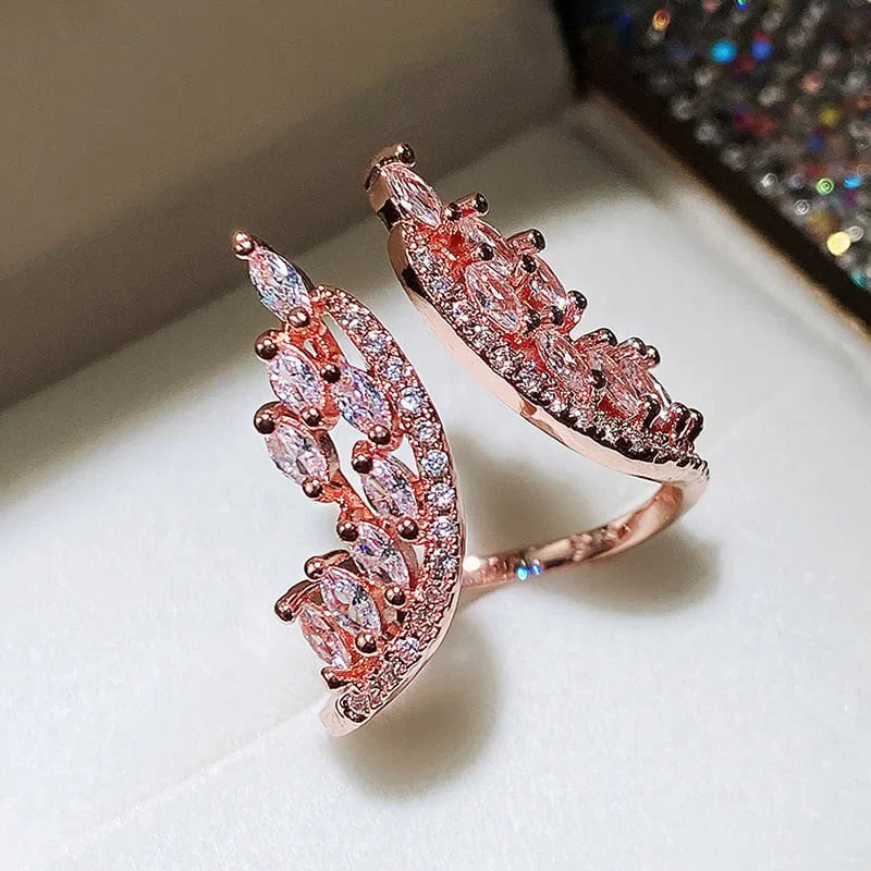 Evita - Angel Wings Bracelet and Ring