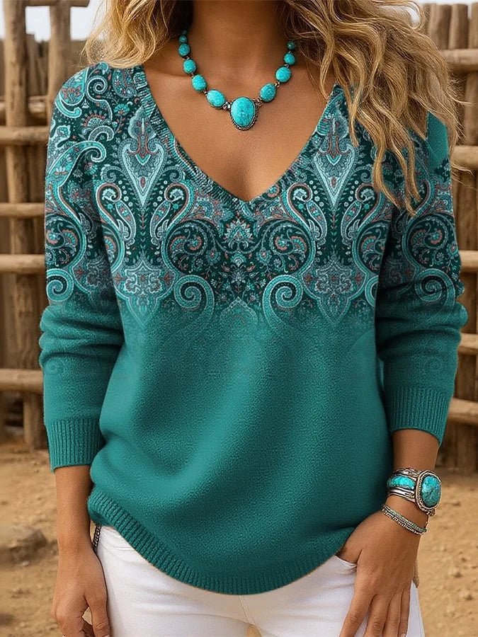 Danai - Elegant Long Sleeve Sweater