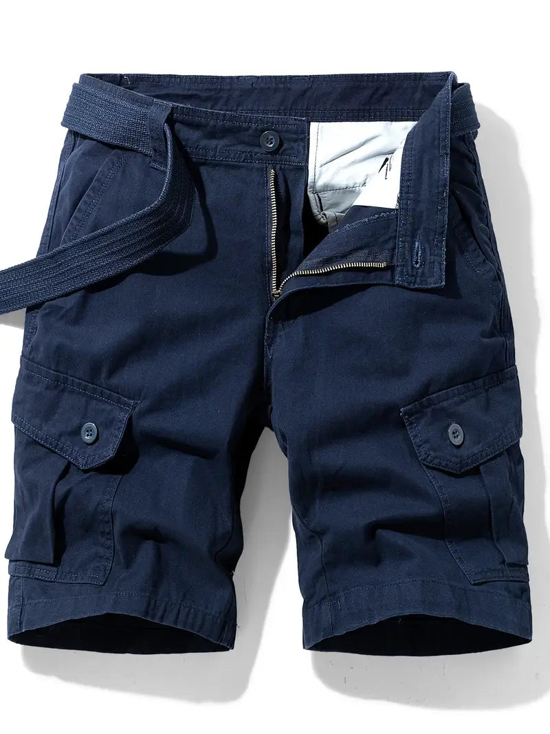 Mauro - Elegant Shorts With Multi Pockets