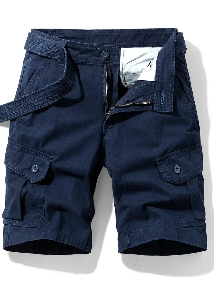 Mauro - Elegant Shorts With Multi Pockets