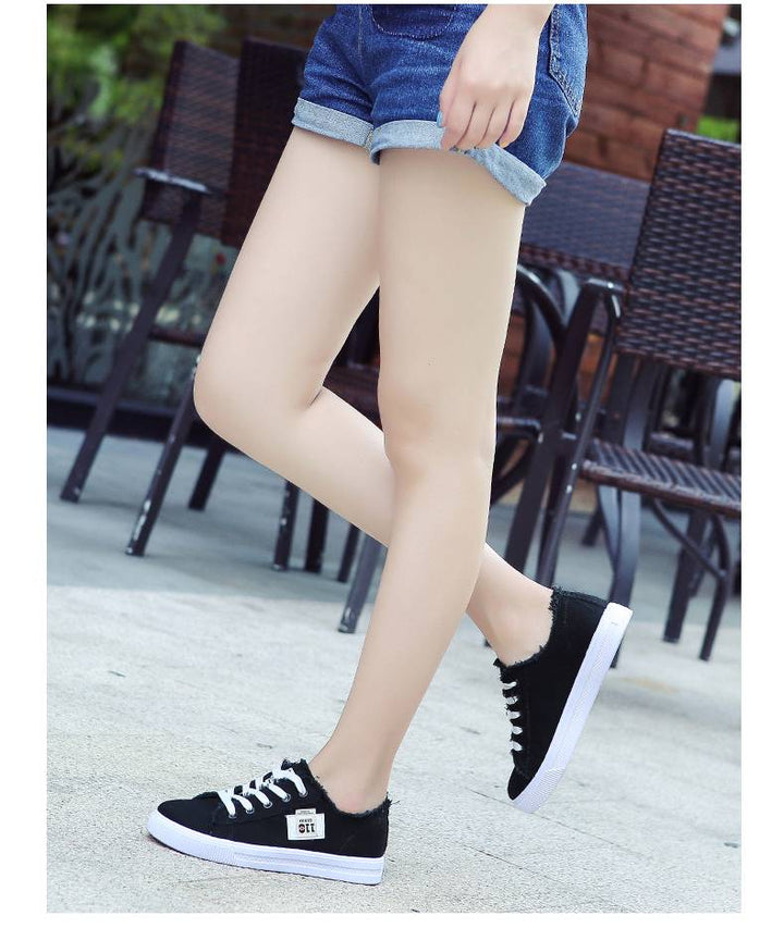 Oshenya - Casual Round Toe Shoes With Flat Bottom