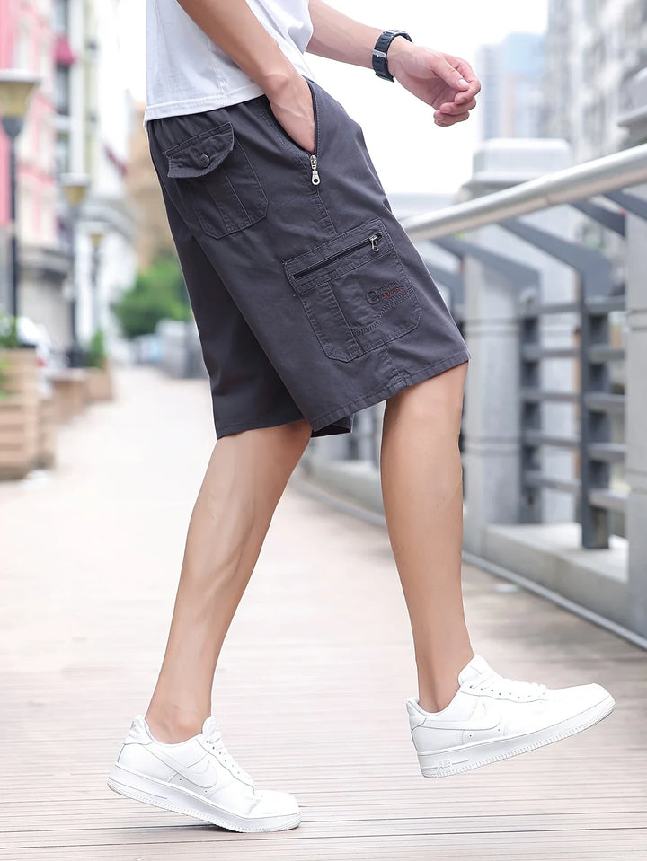 Fedde - Lightweight Cargo Shorts With Pocket
