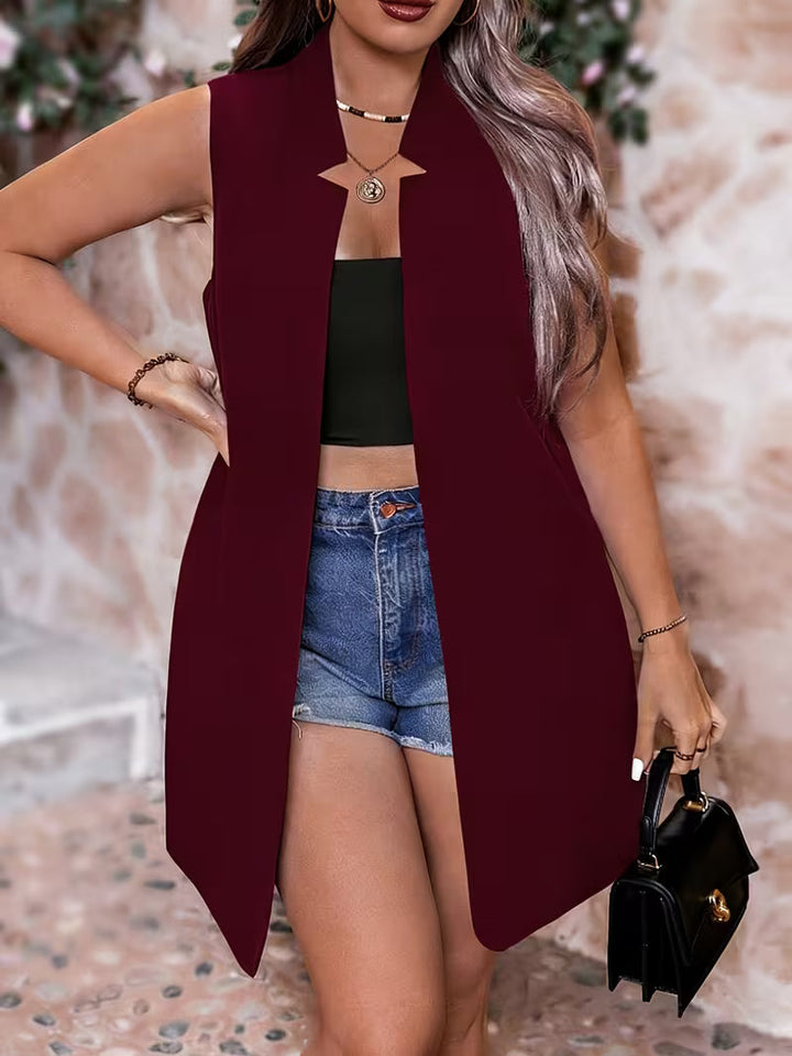 Alanaa - Elegant Sleeveless Vest