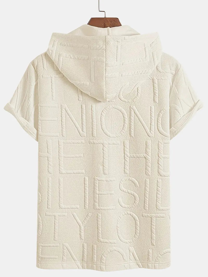 Henryk - Elegant Short Sleeve Hooded With Zipper