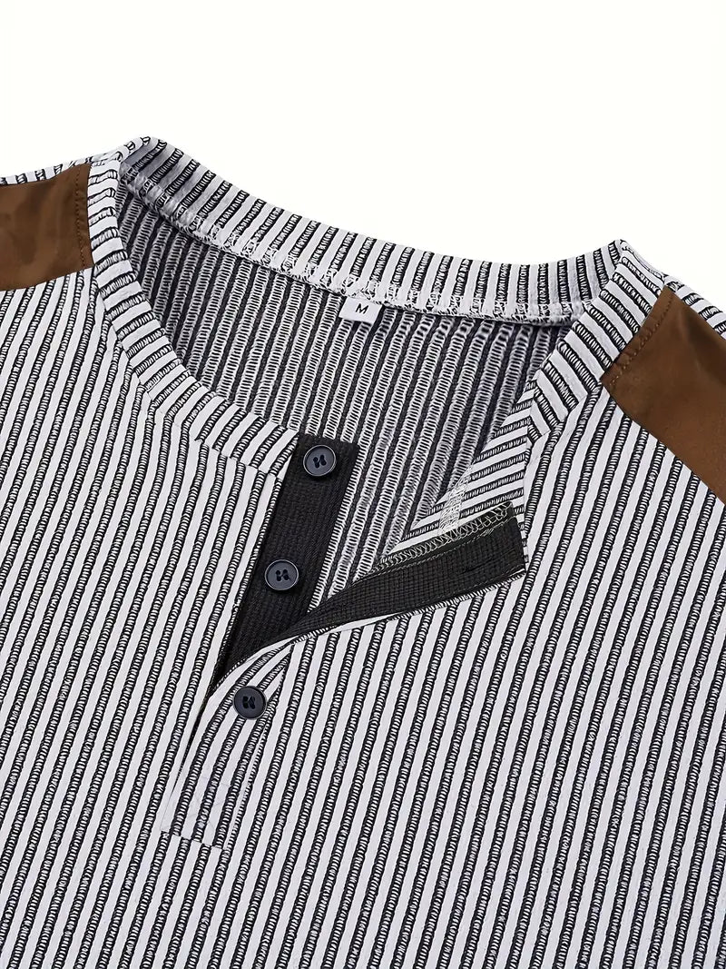 Cihan - Casual Striped Knitted Shirt