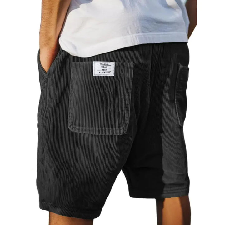 Marsel - Stylish Corduroy Shorts