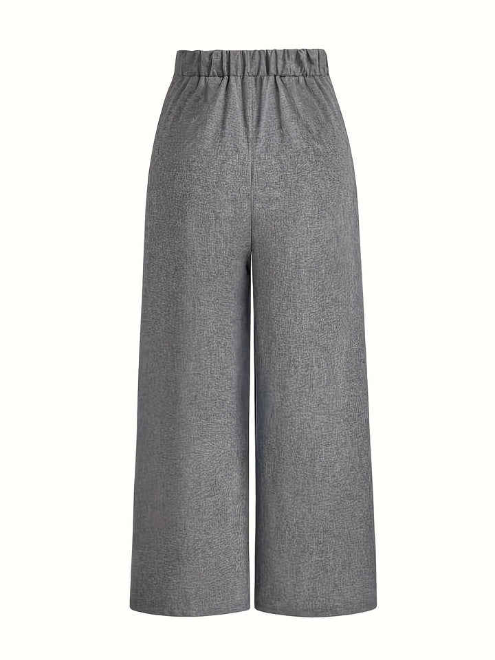 Nmelda - High Waisted Wide Leg Pants