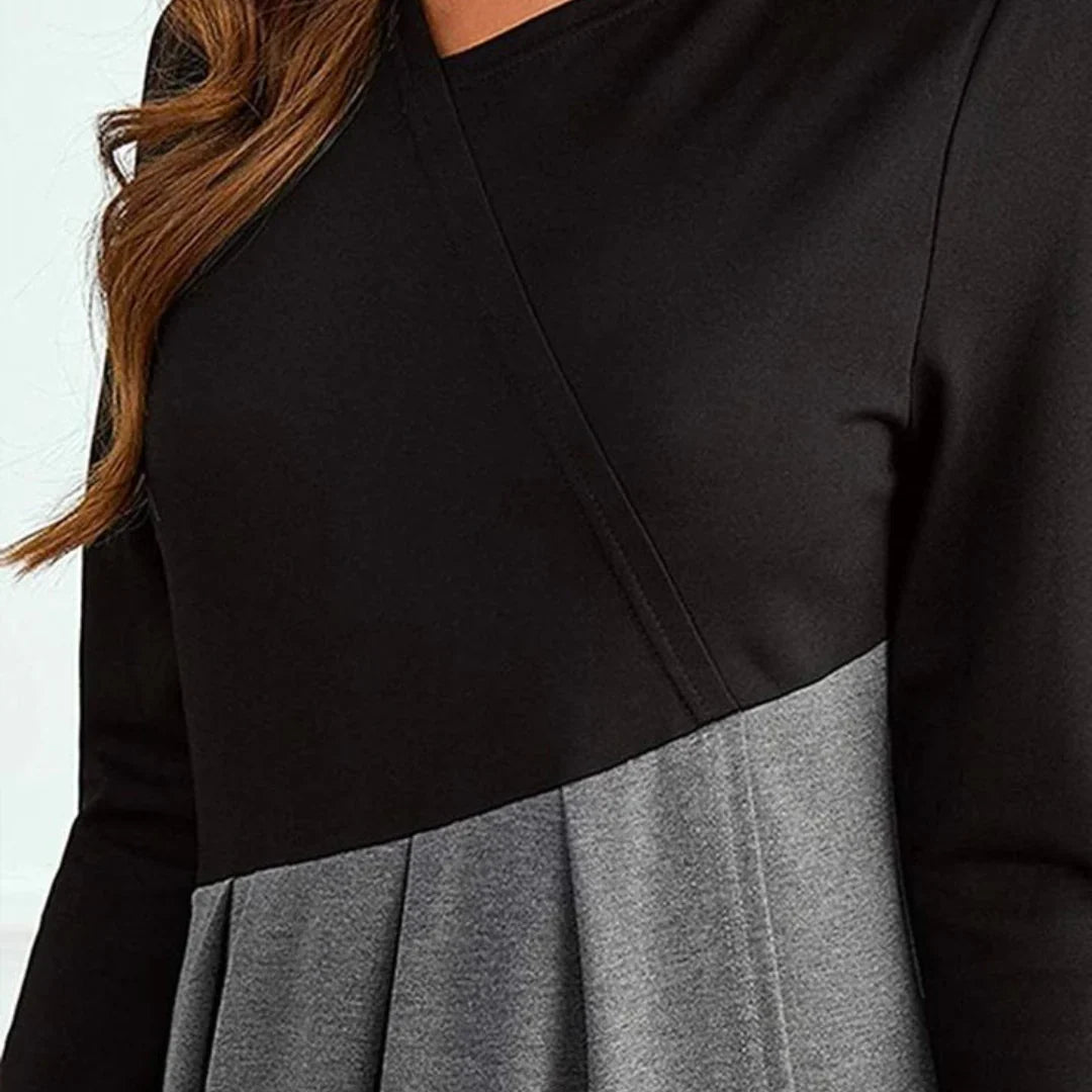 Anabel - Elegant Dress With Long Sleeve