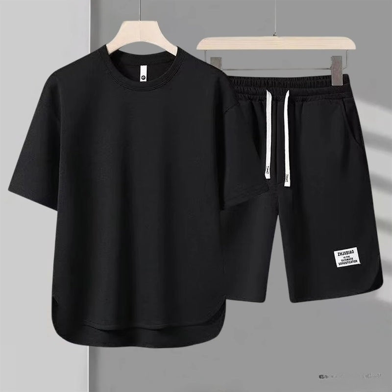 Garry - Casual Short Sleeve Two Piece Set