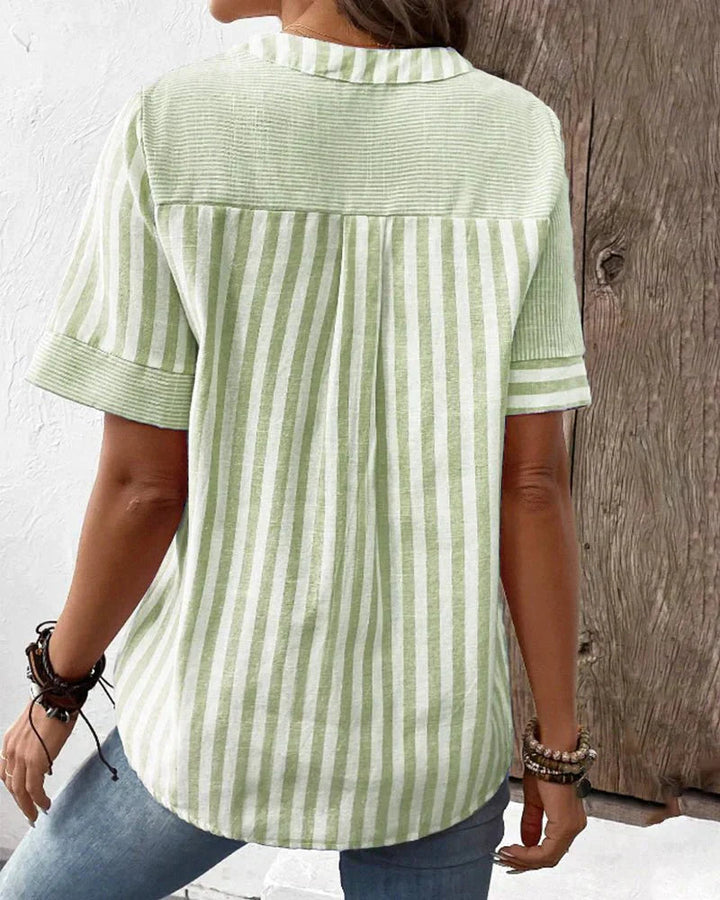 Lilly - Soft Striped Blouse