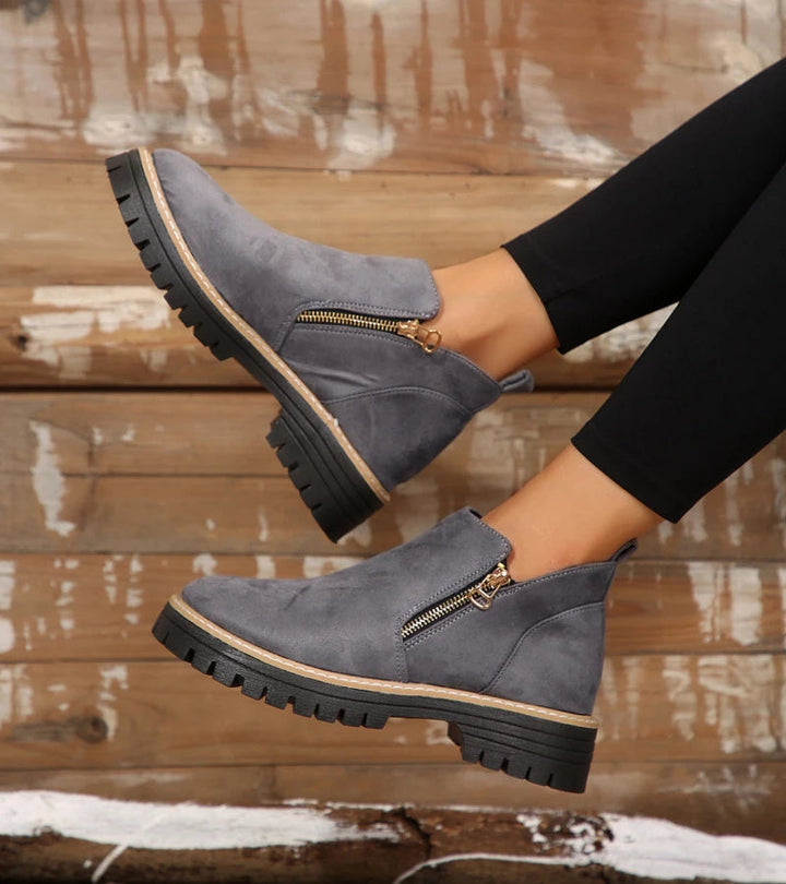 Idalisora - Orthopedic Side Zipper Boot