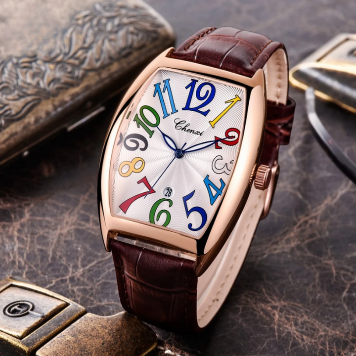 Simond - Stylish Watch With Leather Strap