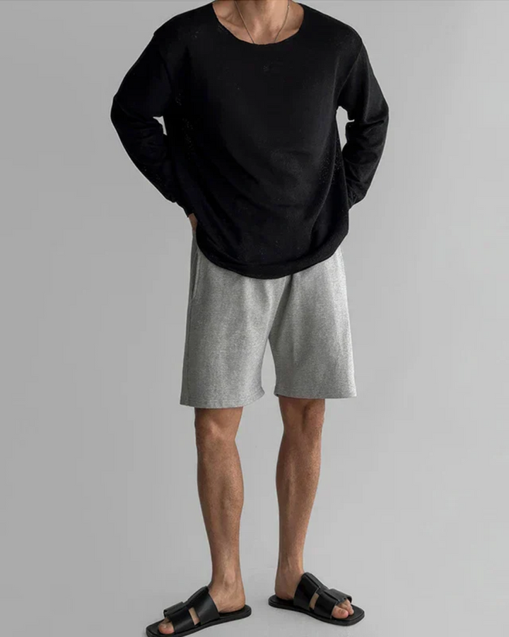 Alaric - Casual Knitted T-Shirt