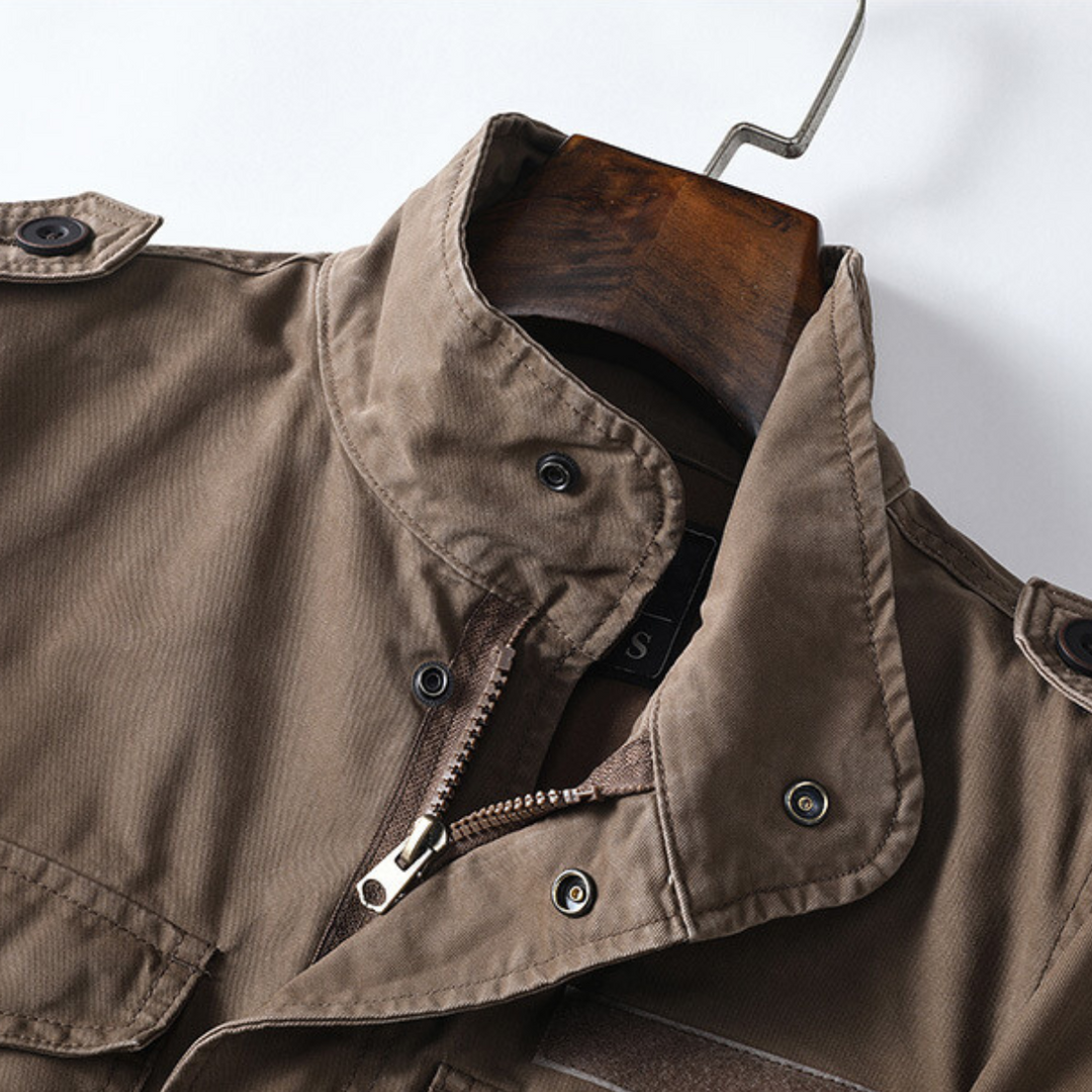 Sergei - Casual Cargo Jacket With Pockets