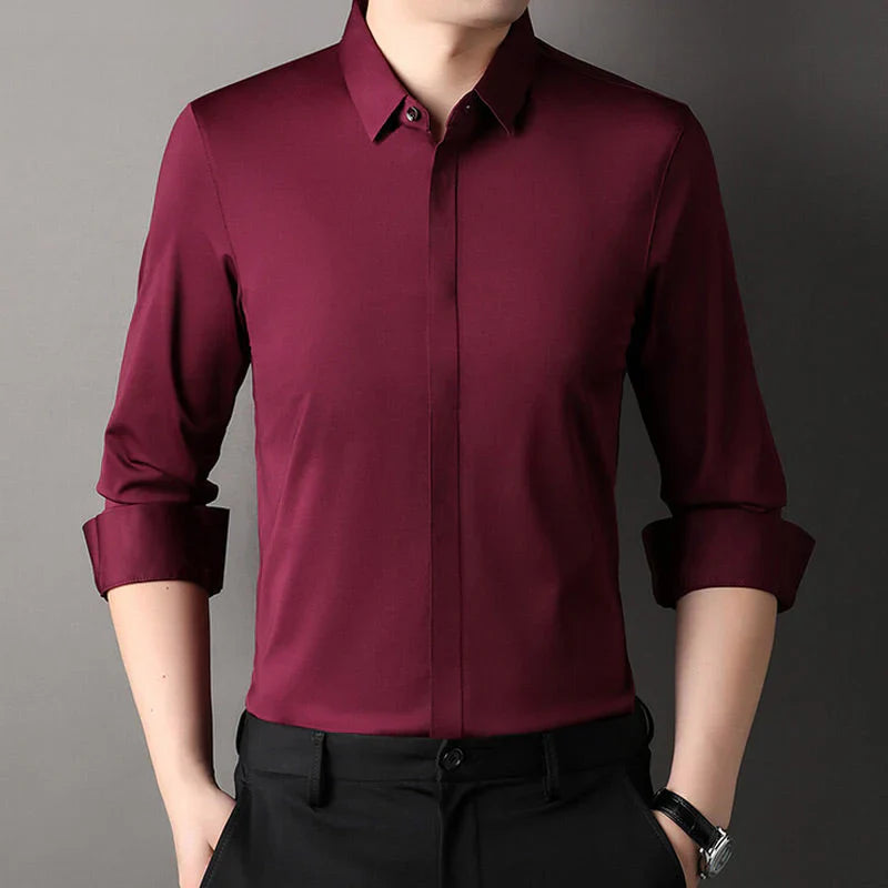 Kusek - Elegant Wrinkle Free Stretch Shirt