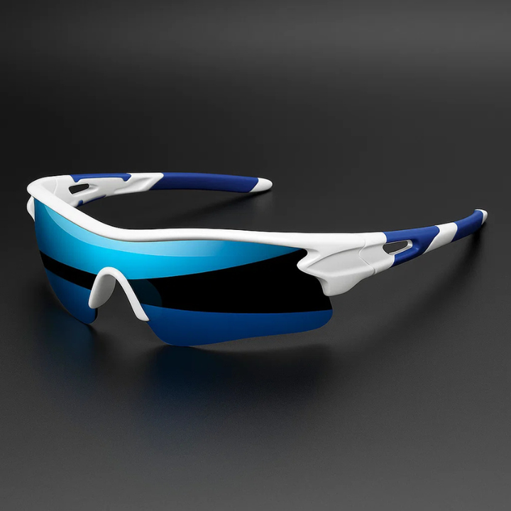 Orionflex - Mirrored Wraparound Sports Cycling Sunglasses