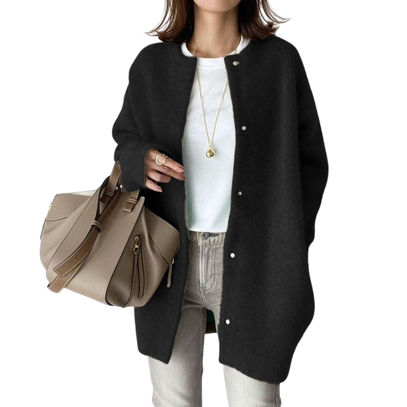 Genevia - Elegant Knitted Cardigan