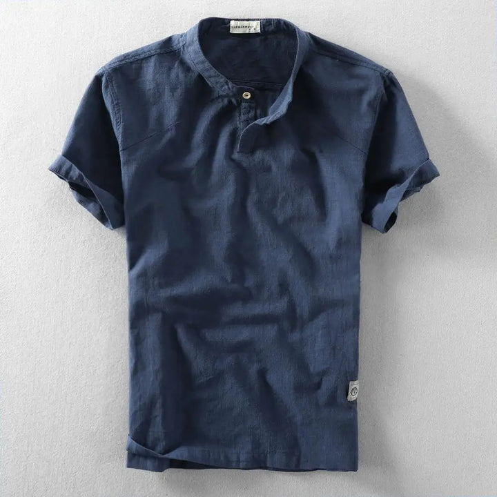 Carlous - Elegant Cotton/Linen Summer Shirt