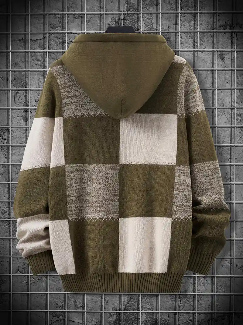 Donovan - Comfortable Knitted Hooded