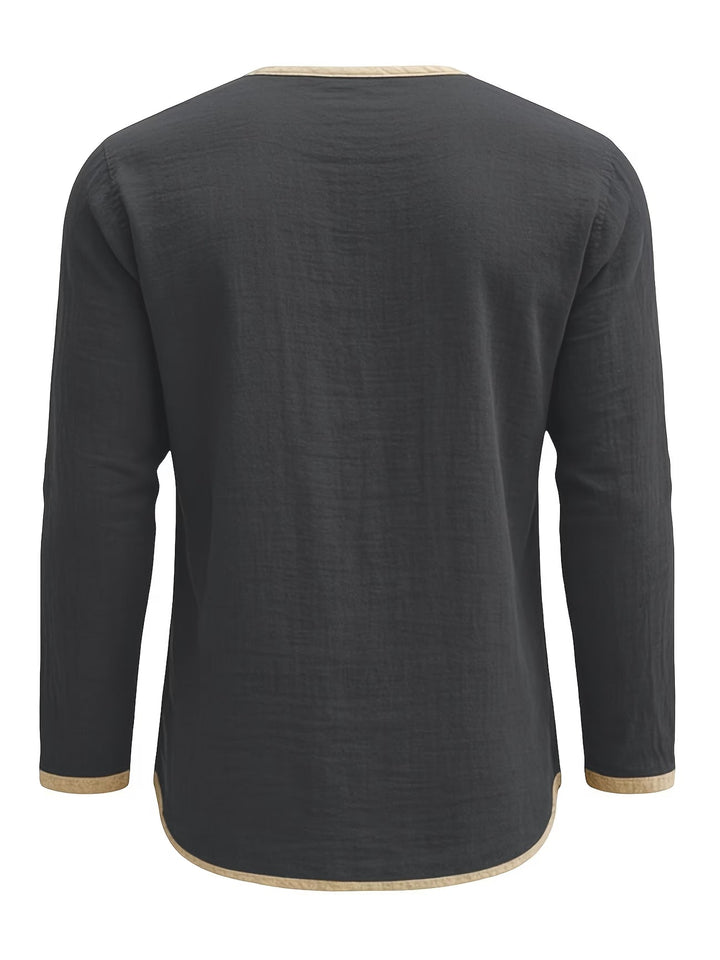 Lorcen - Long Sleeve Polo Shirt