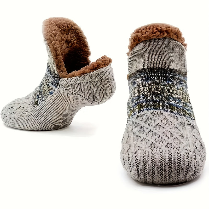 Zephyrguard - Comfortable Soft Striped Knit Socks