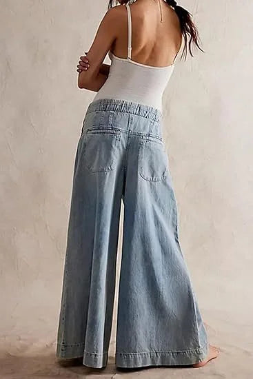 Karatza - Stylish Loose Wide Leg Jeans