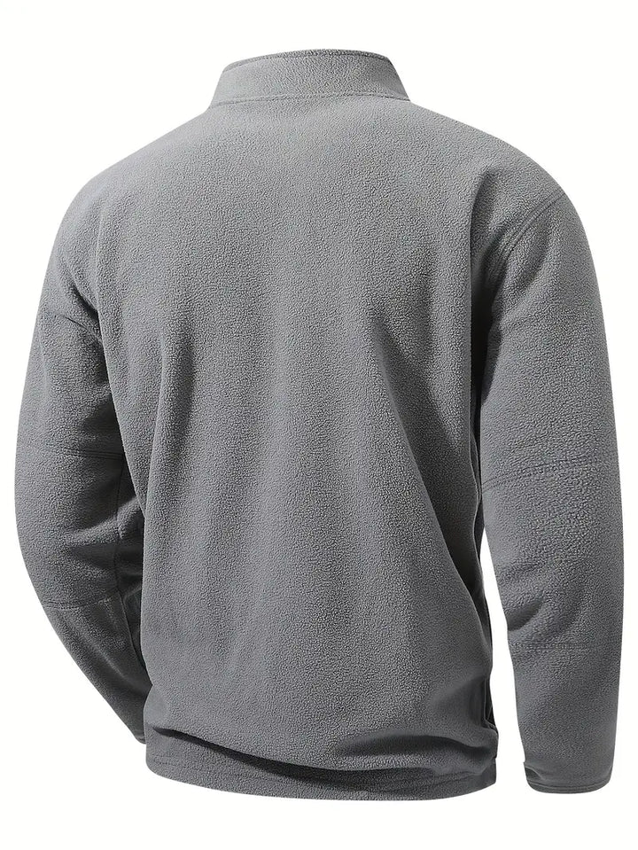 Maurits - Half-Zip Stand Collar Sweatshirt