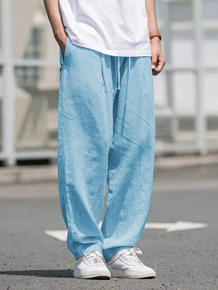 Kirk - Breathable Cotton Pant With Pockets