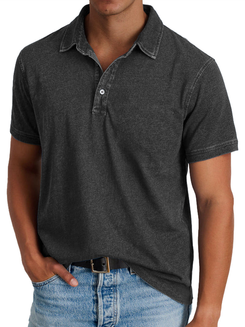 Nikolas - Half Sleeve Polo Shirt