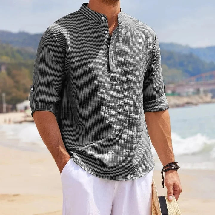 Tjeerd - Long Sleeved Casual Shirt