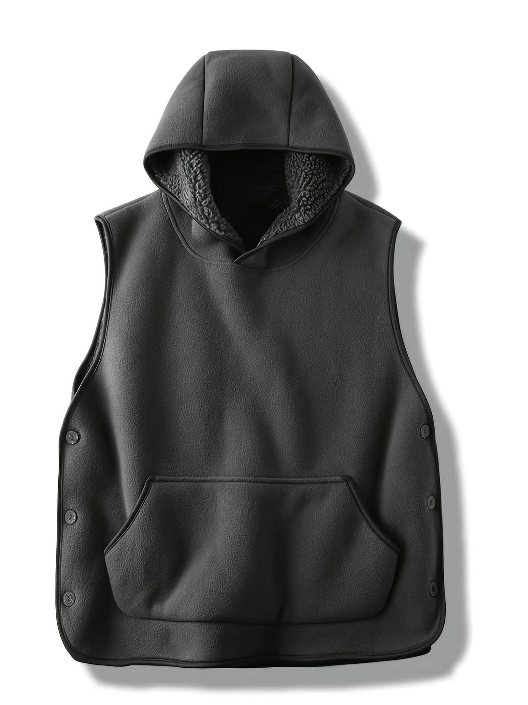 Niles - Polyester Sleeveless Hoodie for Winter