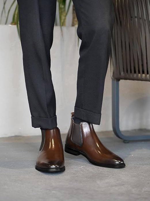 Luke - Leather Chelsea Boot