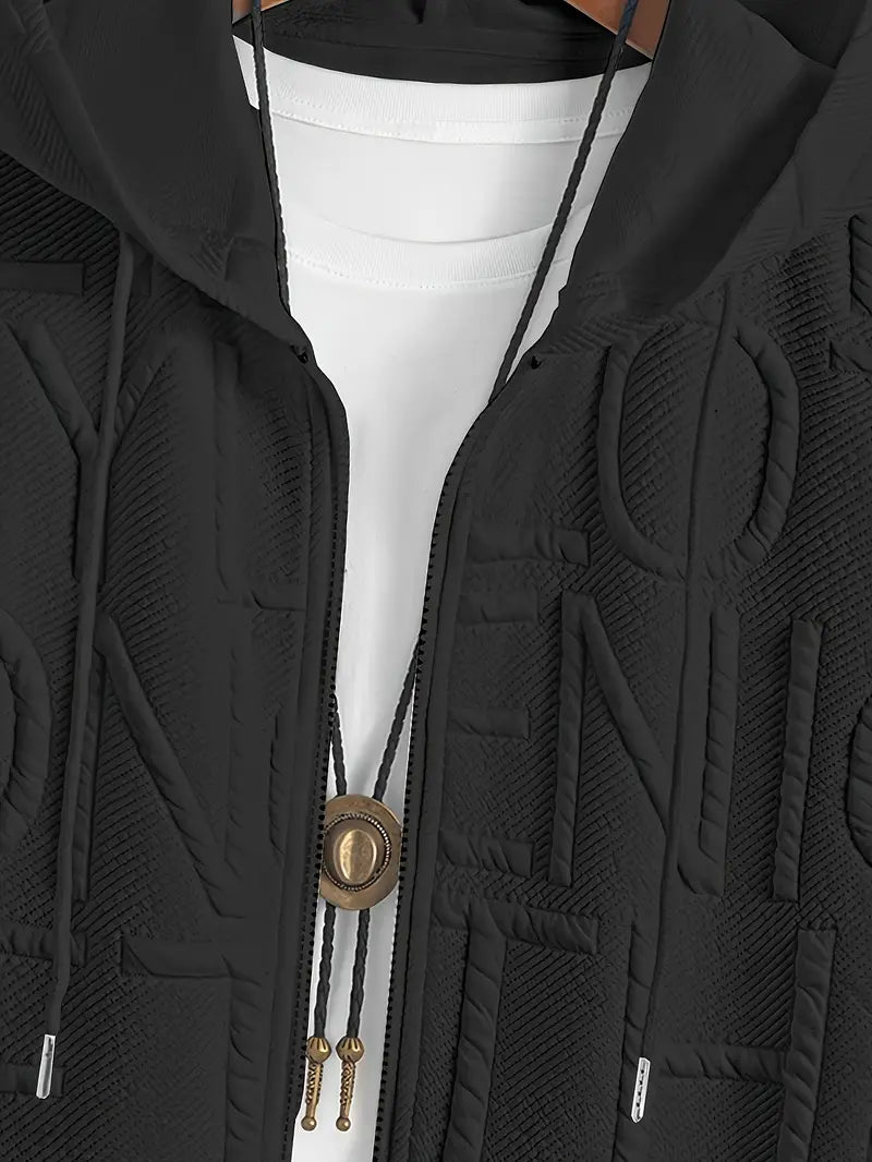 Henryk - Elegant Short Sleeve Hooded With Zipper