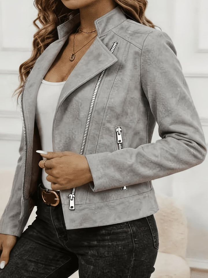 Loviiaula - Long Sleeve Zip-Up Jacket