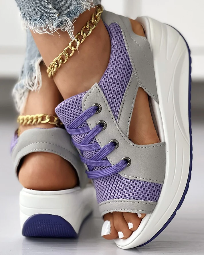 Nursel - Sporty Strappy Sandals