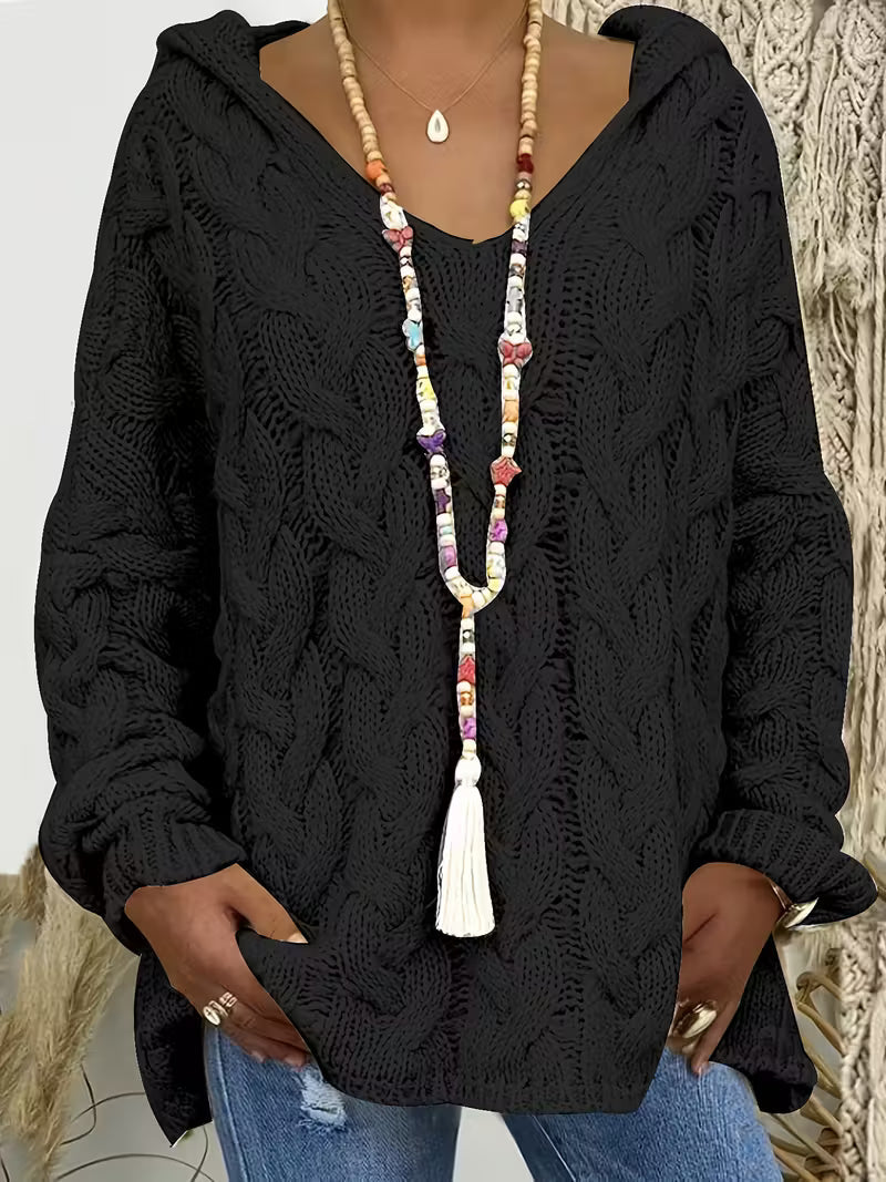 Hailee - Casual Long Sleeve Knitted Sweater