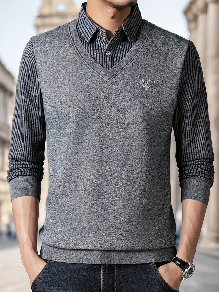 Leroy - Casual Long Sleeve Knitted Swater