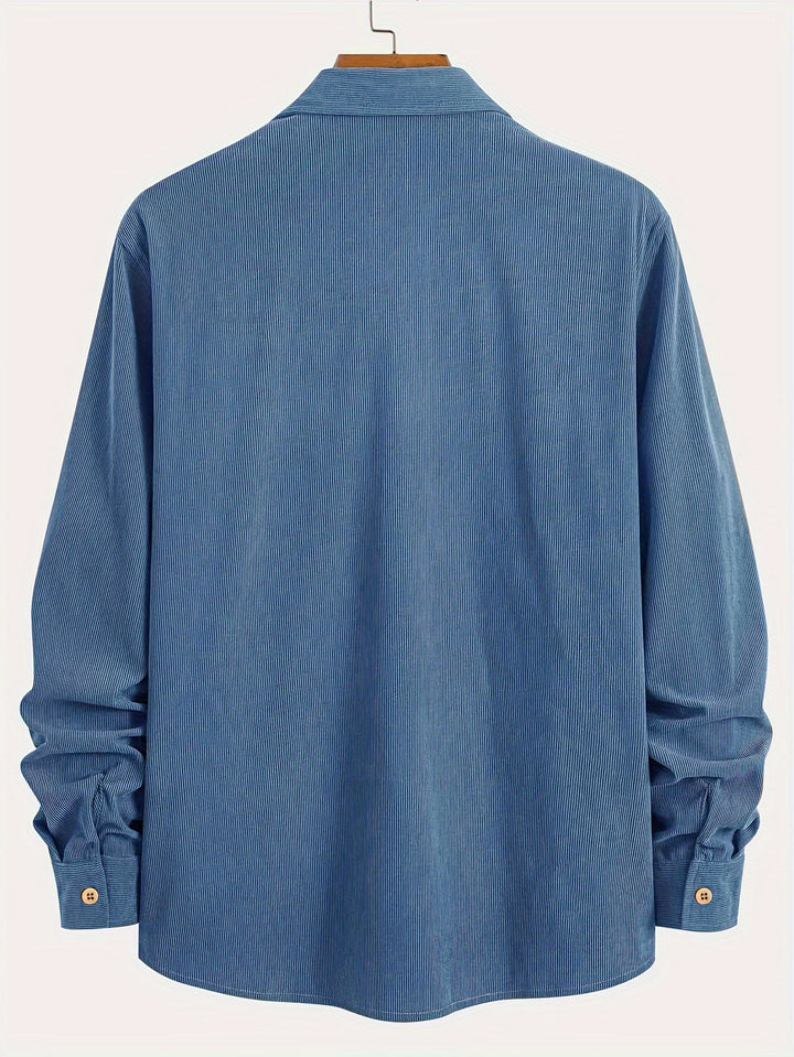Felipe - Casual Corduroy Button Down Shirt