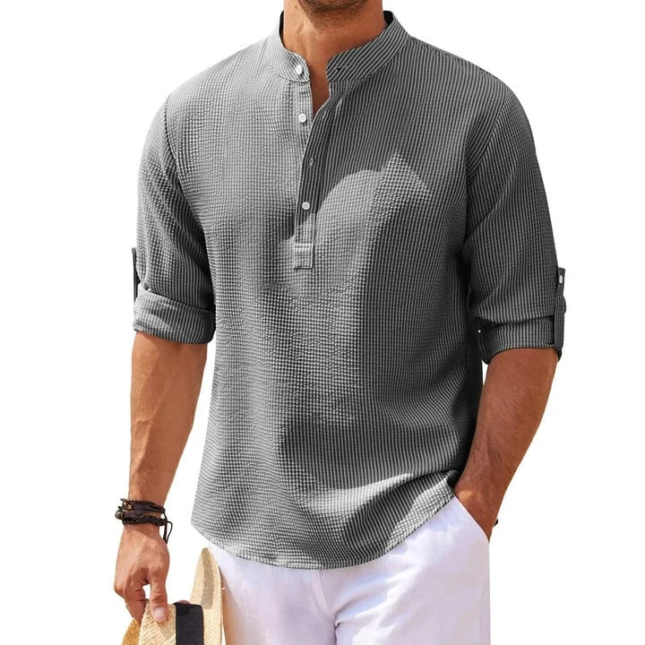 Tjeerd - Long Sleeved Casual Shirt
