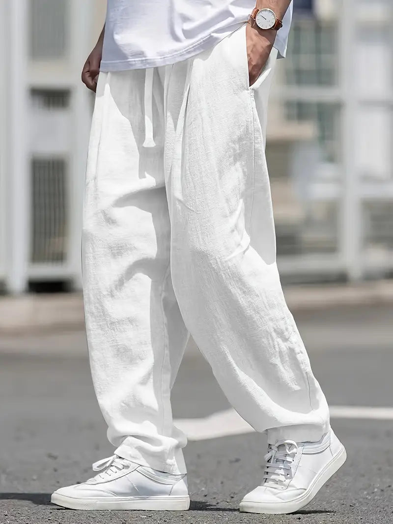 Kirk - Breathable Cotton Pant With Pockets
