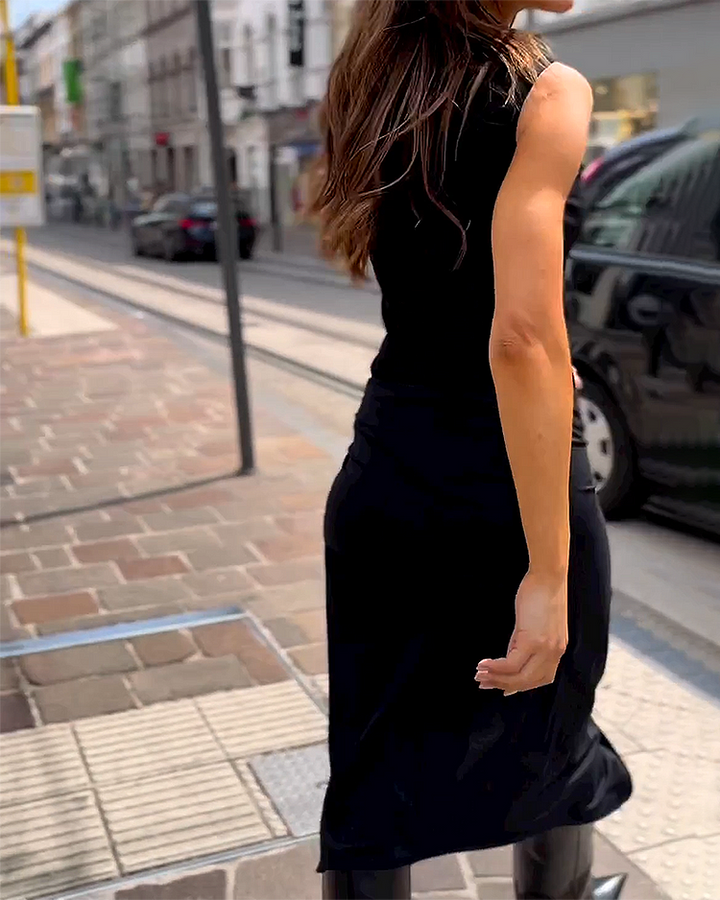 Viana - Sleeveless Long Dress